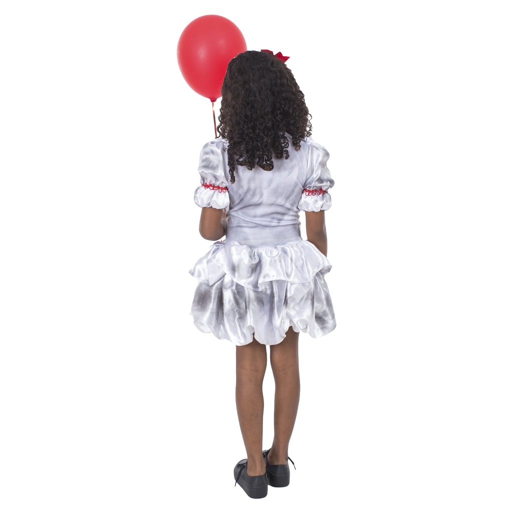 Fantasia do Palhaço Pennywise - Halloween - Adulto Feminina