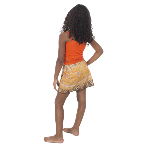 Fantasia Moana Princesa Maori Infantil Halloween Carnaval