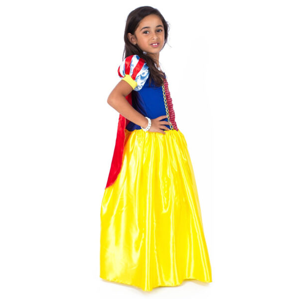 Fantasia Branca De Neve Infantil Carnaval Halloween Evento