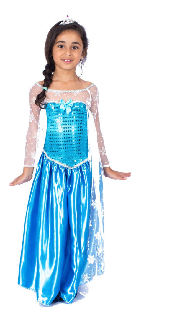 Fantasia Elsa Frozen Infantil Feminino Carnaval Festa Evento