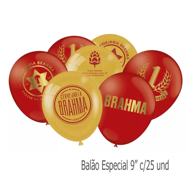 Kit Decorativo Brahma Um Bolinho 90Peças 7 Produtos Festa