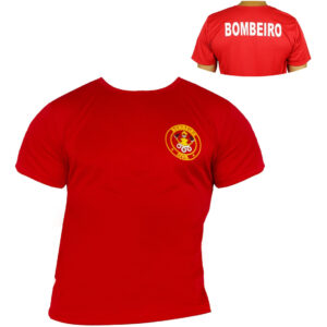 Blusa De Bombeiro Civil Fantasia Heroi Firefighter Carnaval