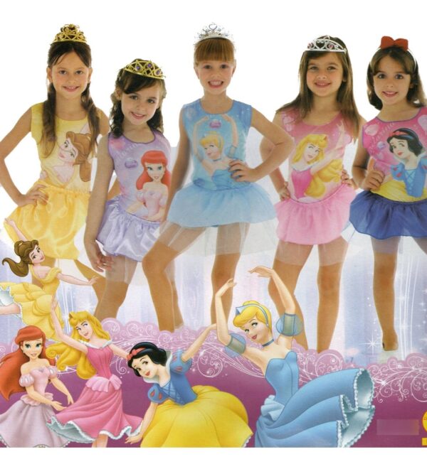Fantasia Princesa Bailarina Aurora Infantil Carnaval