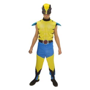 Fantasia Wolverine Longo - Adulto -X Men Logan Marvel Carnaval Festa