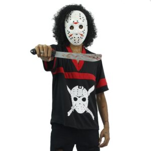 Camisa Jason Adulto Terror Horror Halloween Carnaval Festa Sexta feira 13