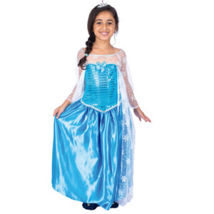 Fantasia Elsa Frozen Infantil Feminino Carnaval Festa Evento