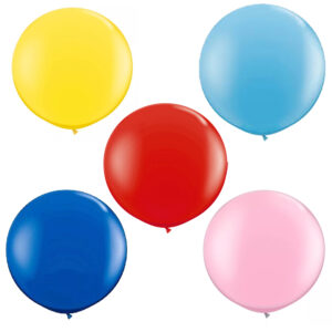 Balão Gigante Redondo 3 Pés 90cm Comum Aniversário Festa