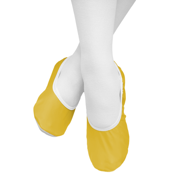 Sapatilha de Ballet Simples [Preto, Branco, Amarelo e Vermelho]