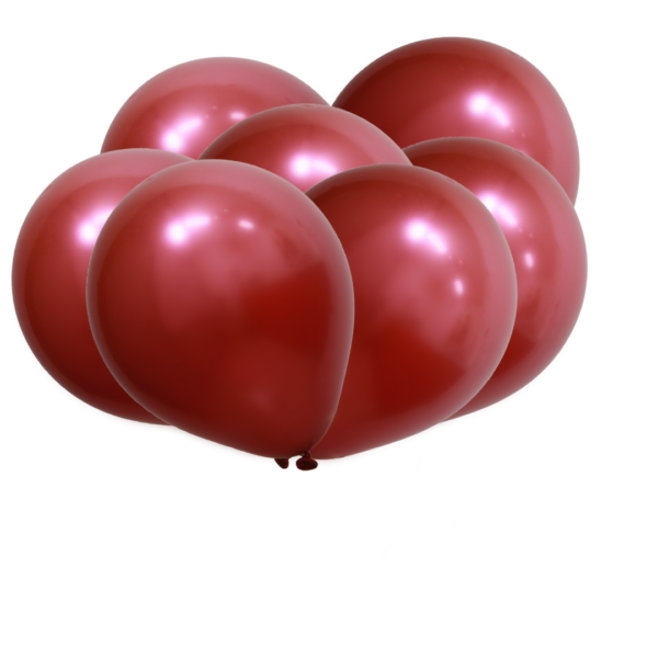 Balões Redondo Cromado Nº5 - 25UND Art-LAtex Festa
