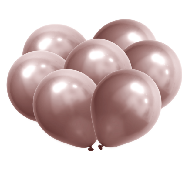 Balões Redondo Cromado Nº5 - 25UND Art-LAtex Festa