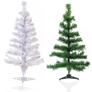 Árvore de Natal 60cm Espirito Natalino Papai Noel Felicidade Enfeites Decoração