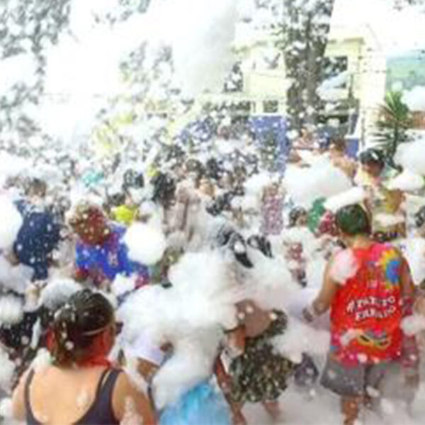 06 Espuma De Carnaval Flocko Loco - Diversão Festa Evento Folia Bloco Alegria