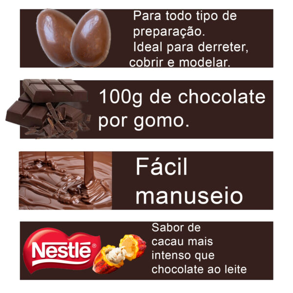 Chocolate Nestlé Blend 2,1Kg Chocolate ao Leite Profissional