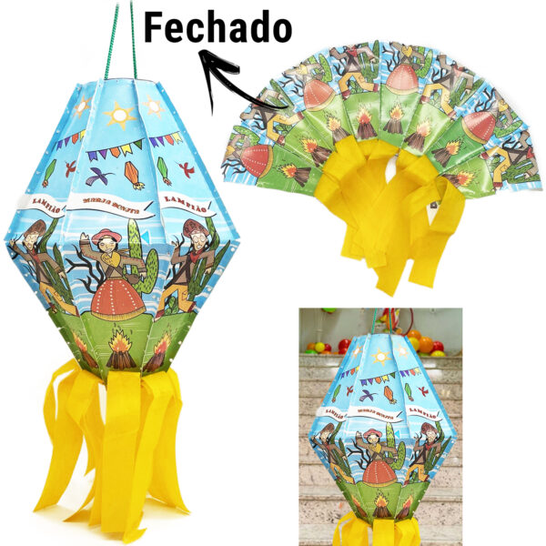 Balão De Festa Junina Grande 28cm Plástico Quermesse Decoratico Enfeite