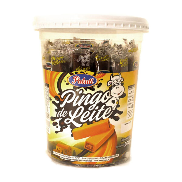 Pingo De Leite Tradicional Com 50 Unidades 500g Paluti