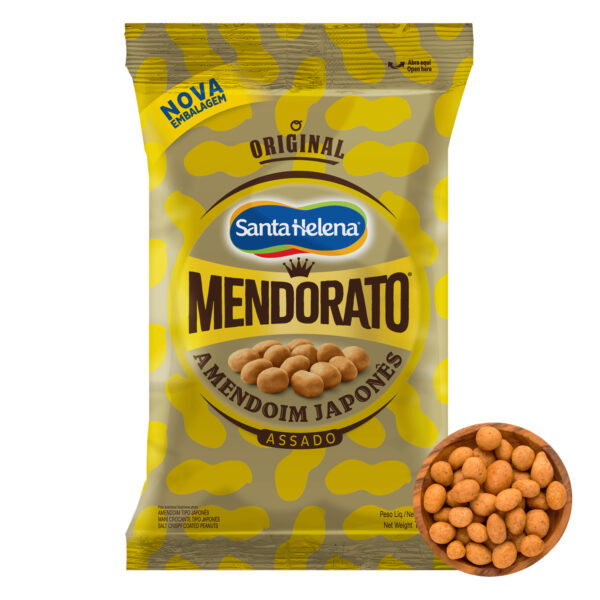 Amendoim Mendorato Grelhaditos 27g 60 Unidades Santa Helena