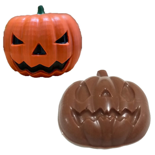 Forma Halloween Abóbora 3 Partes C/ Silicone BWB Chocolate