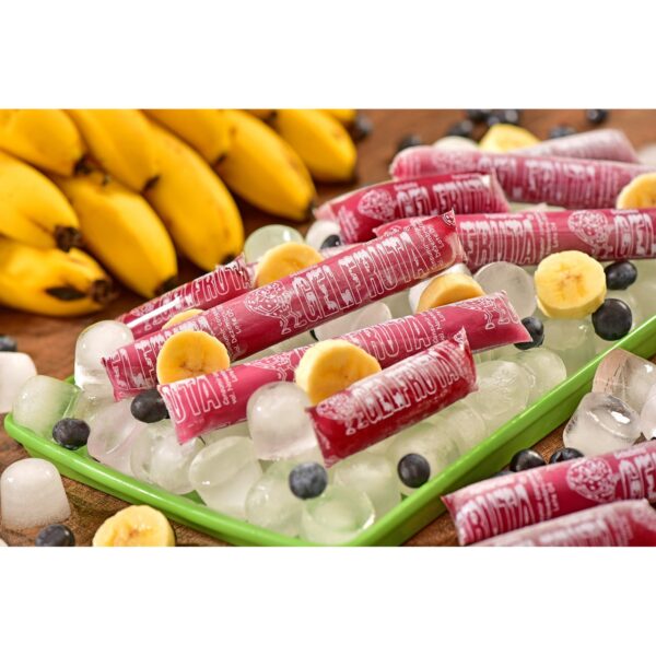 Mini Geladinho De Frutas Gel Fruta 3 Pacote Com 50Un Festa